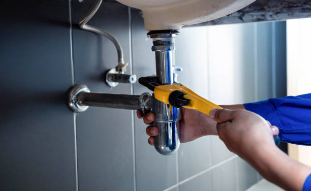 Professional plumbing work and pipework